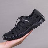 Summer Men's Sandals Beach Outdoor Leather Sandals Soft Leather Sandals