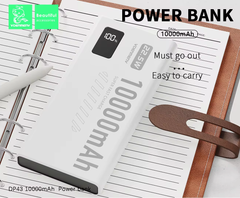 VDENMENV DP43 PD 22.5W QC3.0 10000mAh Power Bank Compact Portable Fast Charging External Battery Charger 10000 mAh Powerbank