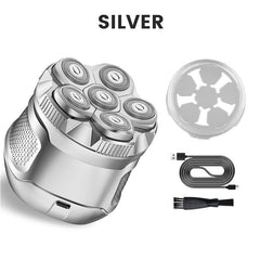 6D Waterproof Head Shaver Set