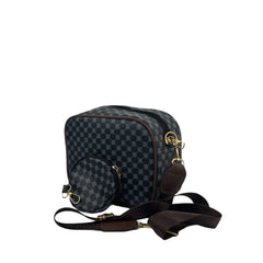 【Online Customer Service】 Brand Design Guccy Same Style Women's Simple Wide One-Shoulder Strap Crossbody Small Square Bag