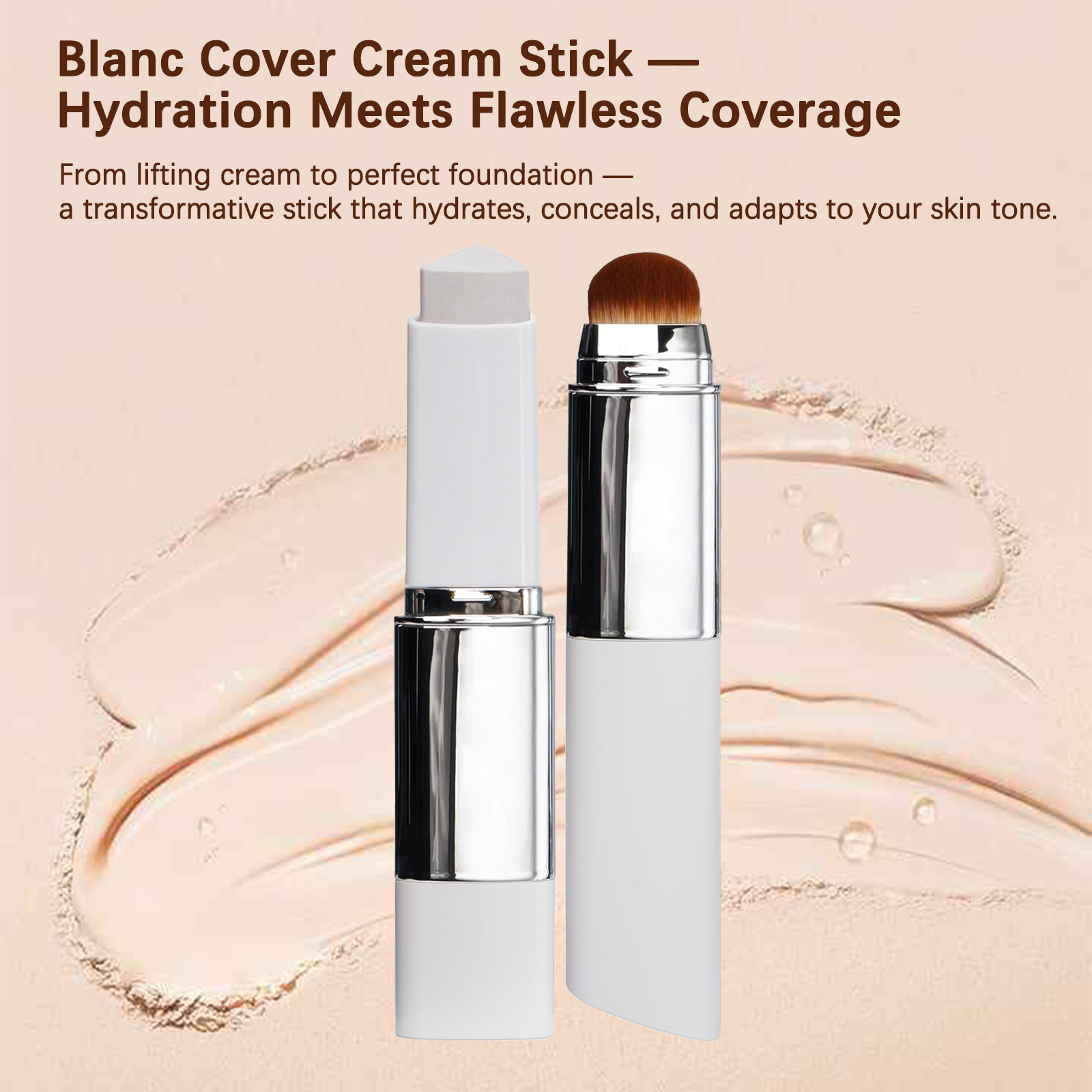 Final 3 hours 75% off:Color-Changing Cover Cream Stick Skincare meets makeup