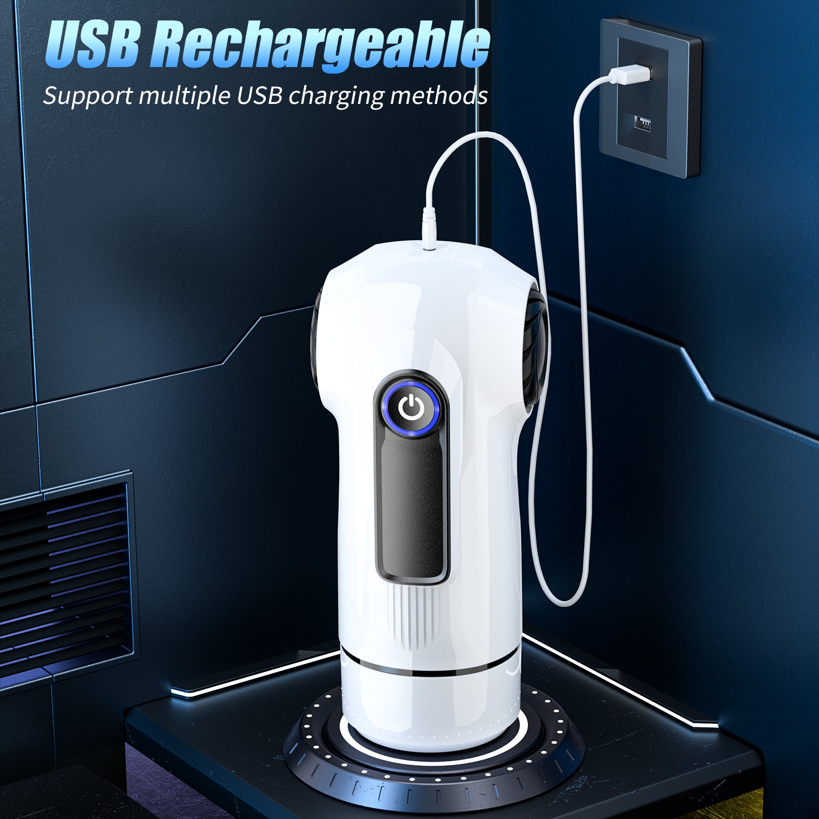 Ergonomic Interactive Wellness Device - App Controlled Smart Vibration Experience