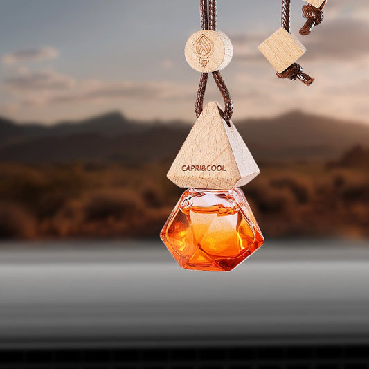 Car Perfume and Aromatherapy Pendant, Essential Oil Fragrance,High-end Long-lasting Pendant for Cars