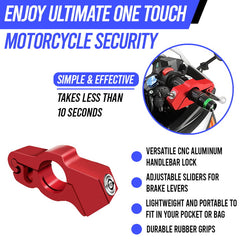 Winx Turbo Motorcycle Lock