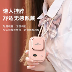 New Blade-less Neck-Worn Fan: Turbo USB Desktop, Hands-Free, Outdoor, Mini, Cross-Border, Portable, Waist-Worn Fan