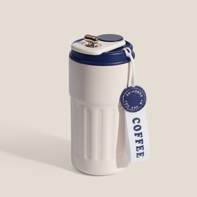 【Fresh Style】Digital Display Coffee Cup 316 Stainless Steel Intelligent Temperature Measurement Thermos Cup