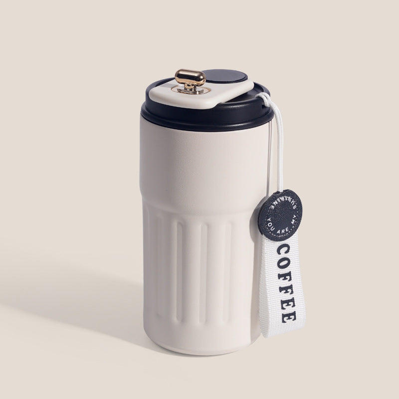 【Fresh Style】Digital Display Coffee Cup 316 Stainless Steel Intelligent Temperature Measurement Thermos Cup